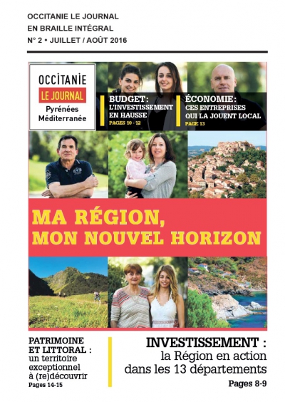 Couverture du journal Occitanie