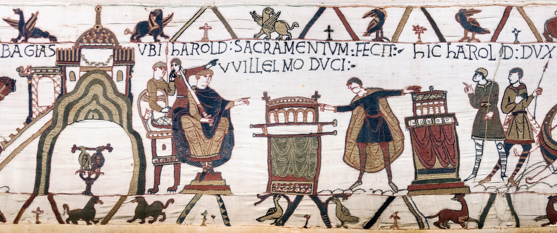 Extrait d'image Tapisserie de Bayeux