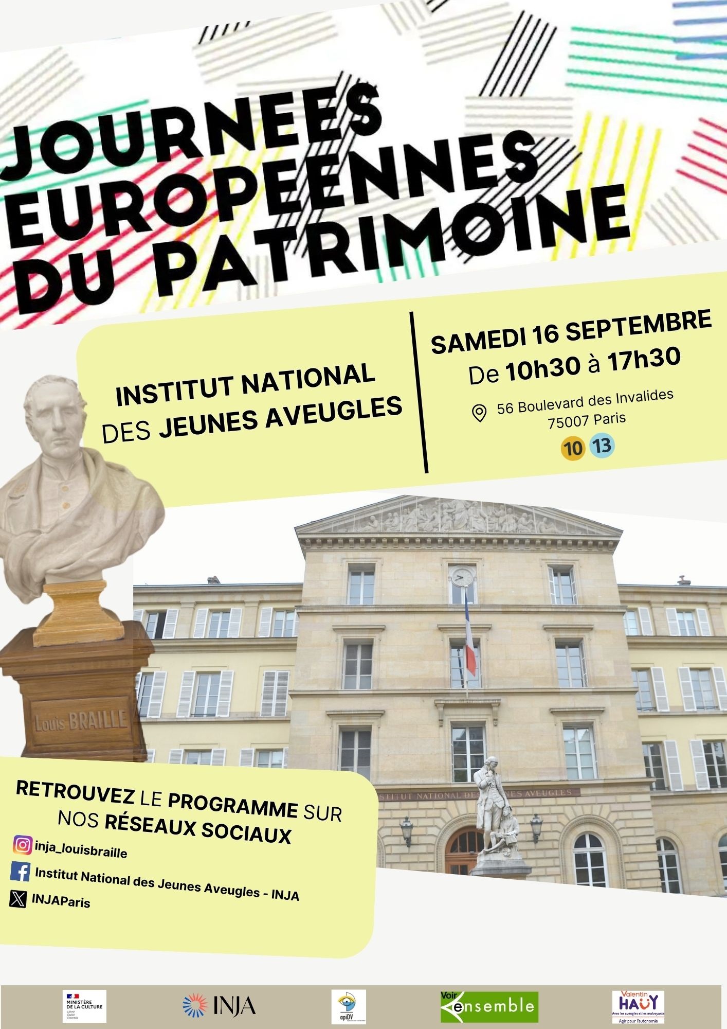 Affiche journée des patrimoines européennes