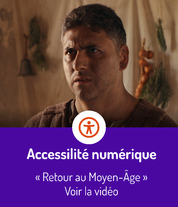 Accessibilité numérique "Retour au Moyen-Âge" - Voir la vidéo sur Youtube