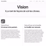 Page web Apple sur l'accessibilité visuelle sous iOS