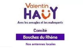 Logo du Comité AVH des Bouches-du-Rhône, antennes locales 