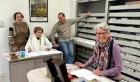 Equipe de la bibliothèque sonore de Marseille