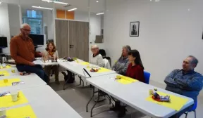 Atelier écriture avec l'animatrice