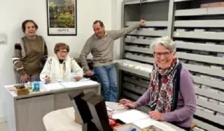 Equipe de la bibliothèque sonore de Marseille