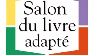 Logo du salon du livre adapté.