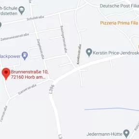 Carte Maps du siège de la société Help Tech