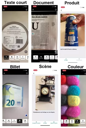 6 des principales fonctions de l'application Seeing Ai
