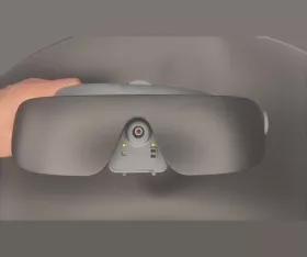 Face avant des lunettes eSight 4