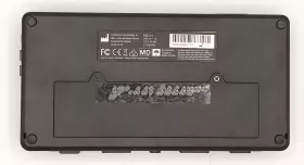 Vue de la face inférieure où se trouve la batterie