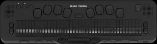 Braille Emotion, bloc-notes 40 cellules vue du dessus
