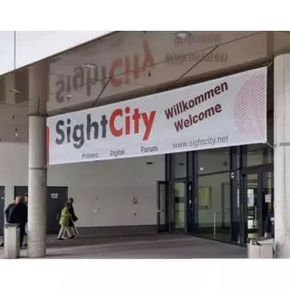 Entrée du salon SightCity à Francfort