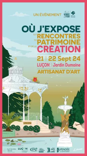 Affiche de l'évènement "Rencontres du patrimoine et de la création