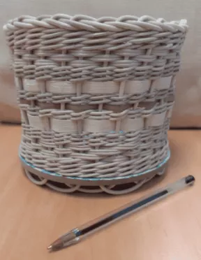 Corbeille ronde droite