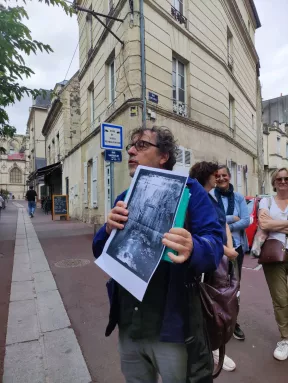 Bertrand Morvilliers nous explique la rue du Vaugueux