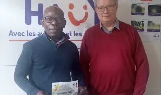 Monsieur Alain Bouyou et Didier Rutkowski