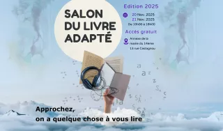 Salon du livre adapté 2025