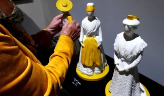 céramiques au toucher