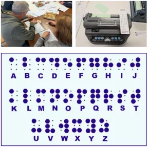 demonstration de Braille