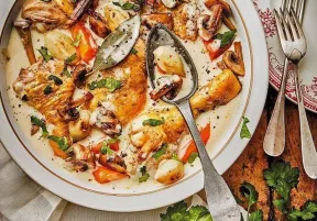 photo d'un plat d'hiver