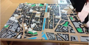 Plan de Rennes tactile