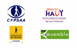 Image avec les quatre logos des associations partenaires de cet appel