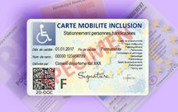 La carte mobilité inclusion, remplaçante des cartes de priorité, d’invalidité et de stationnement 