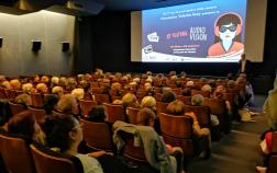 Salle comble pour la projection d'ouverture du Festival Audiovision 2019 à Lyon