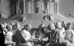 Image de la reproduction 3D du tableau de Raphael 
