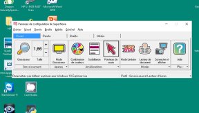 Interface utilisateur SuperNova version 22