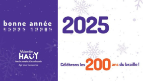 Bonne année 2025, célébrons les 200 ans du braille