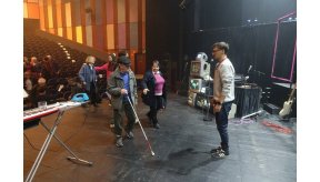 A la découverte du plateau du spectacle