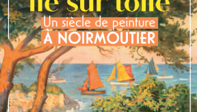 Affiche de l'exposition "Ile sur toile"