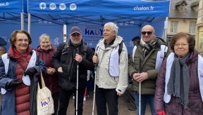 Les 3 comités AVH 71 (Chalon, Mâcon, Montceau/Le Creusot) représentés