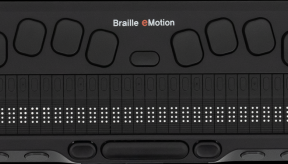 Braille Emotion, bloc-notes 40 cellules vue du dessus
