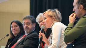 Joëlle Gras sous-Préfète des Pyrénées Atlantique, elle-même déficiente visuelle 