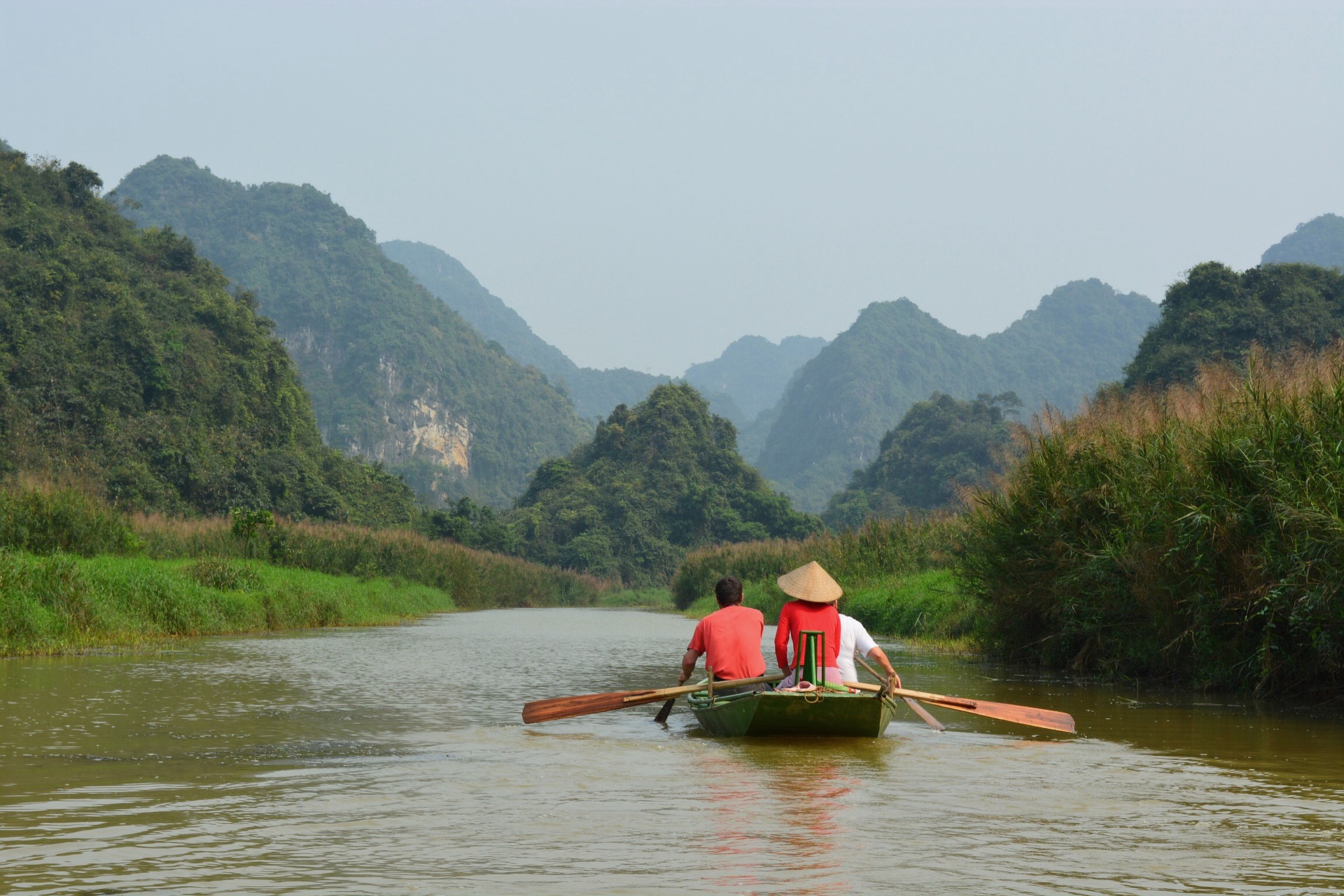 Photo d'un paysage vietnamien
